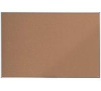 Nobo Pannello in Sughero, 1800 x 1200 mm, Cornice in Alluminio, Sistema di Montaggio ad Angolo, Gamma Essence, Ocra, 1903997
