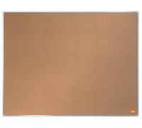 Nobo Pannello in Sughero, 600 x 450 mm, Cornice Sottile, Superficie in Sughero Autorigenerante, Sistema di Montaggio InvisaMount, Gamma Impression Pro, Ocra, 1915229