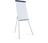 Portablocco in acciaio magnetico a treppiede Nobo Basic bianco 68x184 cm - 19052