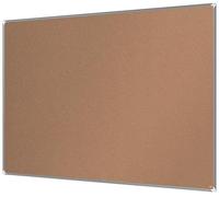 Nobo Premium Plus Bacheca da parete in Sughero 1800x1200mm, con superficie auto-rigenerante, cornice in alluminio, bacheca per ufficio, memo board, pannello espositivo, certificata EU Ecolabel,1915184