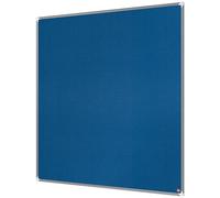 Nobo Premium Plus Bacheca in Feltro 1200x1200mm - Blu | Bacheca da Parete, Bacheca per Ufficio, Bacheca Espositiva, Bacheca Memo in Feltro, Vision Board, Mood Board, Certificata EU Ecolabel