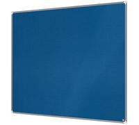Nobo Premium Plus Bacheca in Feltro 1500x1200mm - Blu | Bacheca da Parete, Bacheca per Ufficio, Bacheca Espositiva, Bacheca Memo in Feltro, Vision Board, Mood Board, Certificata EU Ecolabel