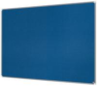 Nobo Premium Plus Bacheca in Feltro 1800x1200mm - Blu | Bacheca da Parete, Bacheca per Ufficio, Bacheca Espositiva, Bacheca Memo in Feltro, Vision Board, Mood Board, Certificata EU Ecolabel