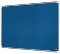 Nobo Premium Plus Bacheca in Feltro 900x600mm - Blu | Bacheca da Parete, Bacheca per Ufficio, Bacheca Espositiva, Bacheca Memo in Feltro, Vision Board, Mood Board, Certificata EU Ecolabel