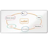 Nobo Premium Plus lavagna 1974 x 962 mm Acciaio Magnetico Nobo Premium Plus Steel Magnetic Whiteboard 2000x1000mm