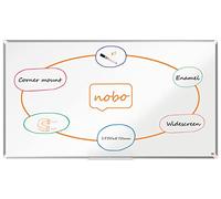 Nobo Premium Plus Lavagna Magnetica Smaltata Widescreen - 1550x870 mm, Cornice in alluminio, Certificazione Ecolabel UE, 1915368