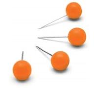 NOBO Puntine per bacheca - 100pz - Arancione - 1905329