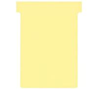 NOBO Schede a T dim 3 100pz - Giallo - 2003004