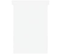 NOBO Schede a T dim 4 100pz - Bianco - 2004002