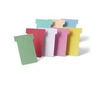 Nobo Schede a T Indice 4 bianco [100] (Nobo T-Cards A110 Size 4 White [Pack 100] 2004002) NEW