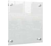 Nobo Mini Lavagna da Parete in Acrilico con Pennarello Incluso, Cancellabile a Secco e Senza Cornice, 300 mm x 300 mm - Bianco
