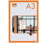 ACCO NOBO Cornice magnetica 1915698 - A3 auto-adesiva 2 pezzi arancione