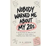 Nobody Warned Me About My 20s: A 30-Day Reset for When You Feel Behind, Lost, Broke, Lonely, or Completely Unsure What You're Doing