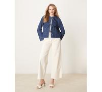 Nobody's Child - Arlington - Giacca di jeans blu con laccio sul davanti 44