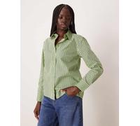 Nobody's Child - Monroe - Camicia verde a righe 46