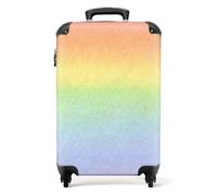 NoBoringSuitcases.com Valigia Bambini, Trolley Bambini, Valigia Per Bambini, Trolley Per Bambini da Viaggio, Valigie Per Bambini Trolley, Trolley Bagaglio a Mano 55x40x20 cm (Arcobaleno - Multicolore)