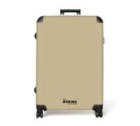 NoBoringSuitcases.com® Valigia Grande 77x51.5x28 cm Trolley Da Stiva Viaggio Rigida Leggera Ruote Valigie Bagaglio Suitcase Large XL Luggage Tonalità - Sabbia