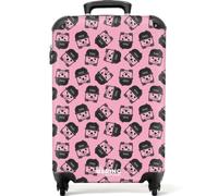 NoBoringSuitcases.com® x Henry Valigia Cabina Bambino 55x35x20 cm Bagaglio Bambini Trolley Viaggio Aereo Cabin Size Rigida Leggera Ruote Valigie Bimbo Rosso - Aspirapolvere