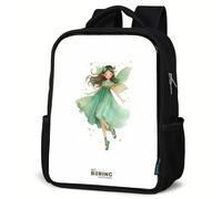 NoBoringSuitcases© Zaino Per Bambini Zaini Scolastici Nero | 8L - Scuola Da Viaggio School Bag Magia Elementar Backpack Piccolo Zainetto
