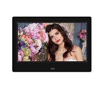 NOBRIM Telaio elettronico Cornice per Foto Digitale a LED da 7 Pollici Immagine Elettronica Cornice per Schermo 16:9 Lettore di Film MP3 MP4 Memoria 1G-16G a Banda FotoVideo