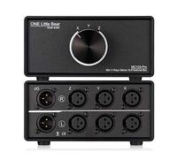Nobsound 3-IN-1-OUT - Switch audio XLR bilanciato, 3 vie, stereo passivo
