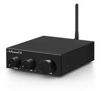 Nobsound Amplificatore stereo Bluetooth 5.0: Mini Audio 2.0 Canale Amplificatore integrato con regolatore di altezza dei bassi, per altoparlante domestico 50W x2 TPA3116