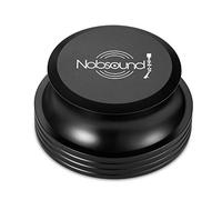 Nobsound LP Vinyl Turntable Disc Stabilizer Record Weight Metal Matte Black - Sospensione del pannello sonoro nero (nero)