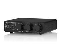 Nobsound NS-13G MAX 300 Wx2 - Amplificatore stereo con ingresso Phono - HiFi Mini amplificatore di classe D per home cinema, giradischi, monitor da studio | TPA3255, ingressi RCA/MM, regolazione basso