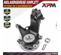Nocca Alloggiamento Cuscinetto Ruota Completo Frontale SX per Peugeot 206 Cc 2D