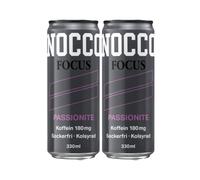 NOCCO Focus Passionite Passion Fruit Energy Drink 330 ml scegli 1 2 4 lattine