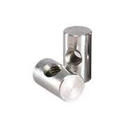 Noce di botte, Dadi di centraggio in acciaio inossidabile for inserti for martello for mobili incorporati Dado cilindrico con filettatura metrica Lavorazione del legno M4M5M6(M6x16 (5Pcs))