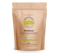 Noce moscata Bio 10-12 noci con ca. 70g | intera | massima qualità biologica | impacchettato e controllato in Germania | Biotiva