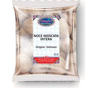 Noce Moscata Intera Essiccata al Sole - Busta da 100 gr | Gluten Free Vegan | Spezia Esotica Cruda 100% Naturale - Noce Moscata Intera dal Gusto Dolce (Noce Moscata Intera)
