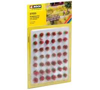 Noch 07035 - Modellazione di Erba con Fiori e paesaggi Rossi