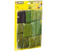 NOCH 07066 Scala H0, Tt, N, Z Assortimento-Fibre, Corto Ferrovia Modello