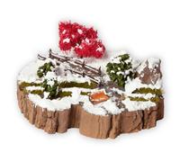 Noch 10003 Diorama Kit "Winter dream" 18x16cm, 8cm high modellismo