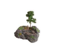 Noch 10012 Diorama Kit "Rocky Mountain" 18x15cm, 16cm high modellismo