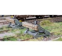 NOCH 13602 - Kit di montaggio 2 paraurti in taglio laser. Scala H0 1:87