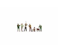 Cacciatori e taglialegna 7 personaggi HO NH15060 - noch modellismo