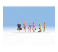 Noch 15518 - Shopper (6) E Cane Figura Set Misura Ho Scenics - 2nd Classe