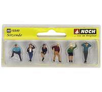 Persone sedute 6 personaggi senza panchine HO NH15540 - noch modellismo