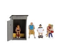 NOCH 15560 - Gabinetto con personaggi 5pz. Scala H0 1:87