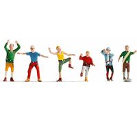 NOCH 15871 - H0 1:87 - Set figurini persone alpinisti scalatori montagn