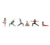 NOCH 15888 - Donne che praticano yoga. Scala H0 1:87