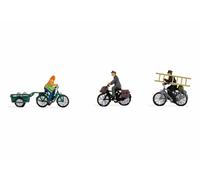Noch 15902 Lavoratori in bicicletta H0 modellismo