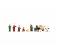 NOCH® Figure Presepe, Set Di Figure Dipinte A Mano, Per Creare La Scala H0 E