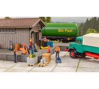 NOCH 16266 Scala HO Scala HO Set figure ed accessori a tema: Magazzinieri