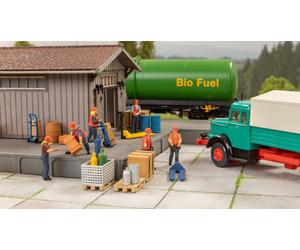 NOCH 16266 Scala HO Scala HO Set figure ed accessori a tema: Magazzinieri