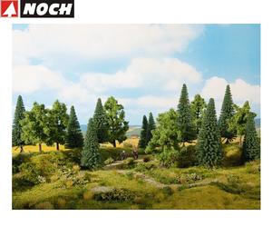 NOCH 24623 foresta mista, 4 - 10 cm di altezza (16 pezzi) - NUOVO + IMBALLO...
