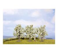 NOCH 25511 Kit alberi albero da frutto 45 fino a 45 mm Bianco, Fiorente 3 pz.